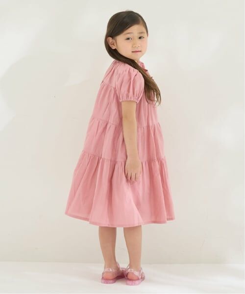Lycee mine / リセマイン ミニ丈・ひざ丈ワンピース | 【綿100％】【かるふわ】ティアードワンピース | 詳細20