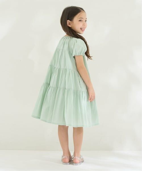Lycee mine / リセマイン ミニ丈・ひざ丈ワンピース | 【綿100％】【かるふわ】ティアードワンピース | 詳細26