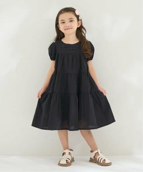 Lycee mine / リセマイン ミニ丈・ひざ丈ワンピース | 【綿100％】【かるふわ】ティアードワンピース | 詳細27