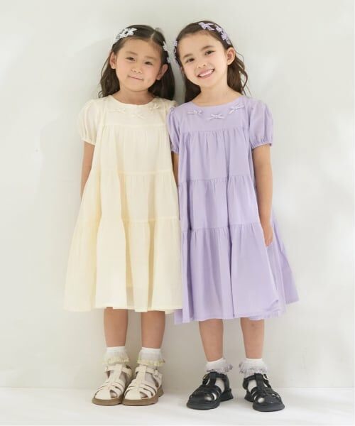 Lycee mine / リセマイン ミニ丈・ひざ丈ワンピース | 【綿100％】【かるふわ】ティアードワンピース | 詳細29