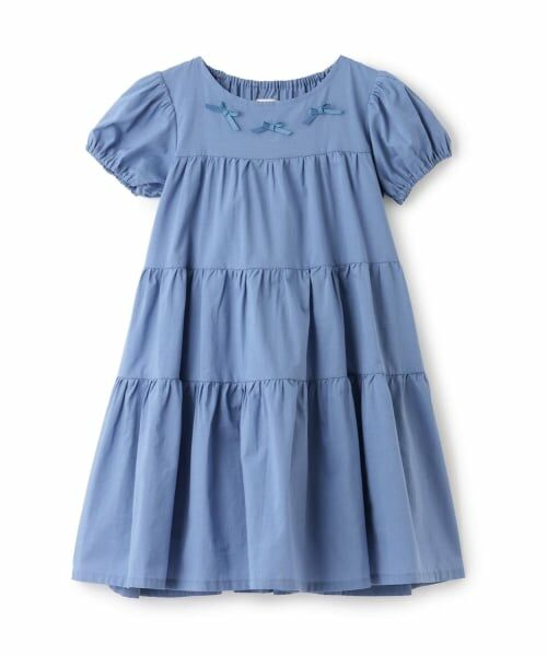 Lycee mine / リセマイン ミニ丈・ひざ丈ワンピース | 【綿100％】【かるふわ】ティアードワンピース | 詳細3
