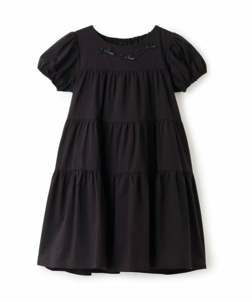 Lycee mine / リセマイン ミニ丈・ひざ丈ワンピース | 【綿100％】【かるふわ】ティアードワンピース | 詳細5