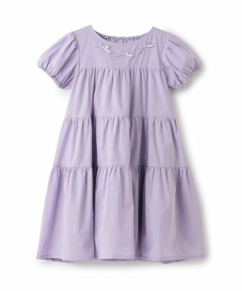 Lycee mine / リセマイン ミニ丈・ひざ丈ワンピース | 【綿100％】【かるふわ】ティアードワンピース | 詳細6