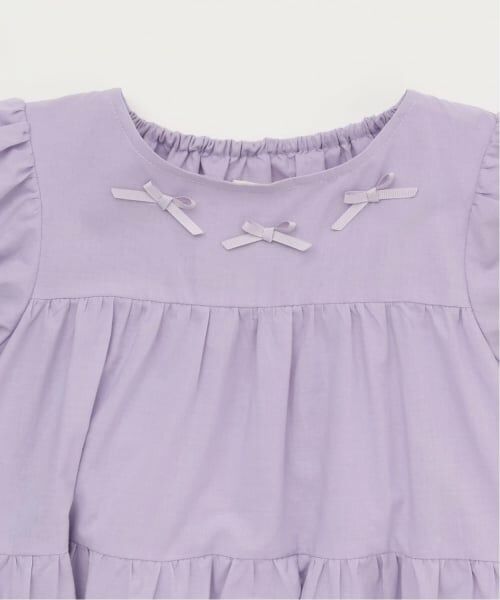 Lycee mine / リセマイン ミニ丈・ひざ丈ワンピース | 【綿100％】【かるふわ】ティアードワンピース | 詳細8