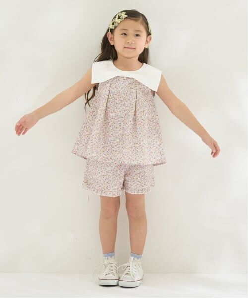 Lycee mine / リセマイン その他トップス | リボン衿つきブラウス・裾フリルハーフパンツセット | 詳細21