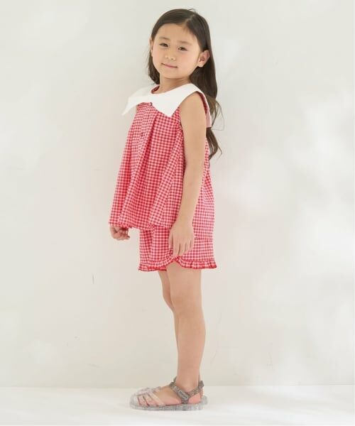 Lycee mine / リセマイン その他トップス | リボン衿つきブラウス・裾フリルハーフパンツセット | 詳細24