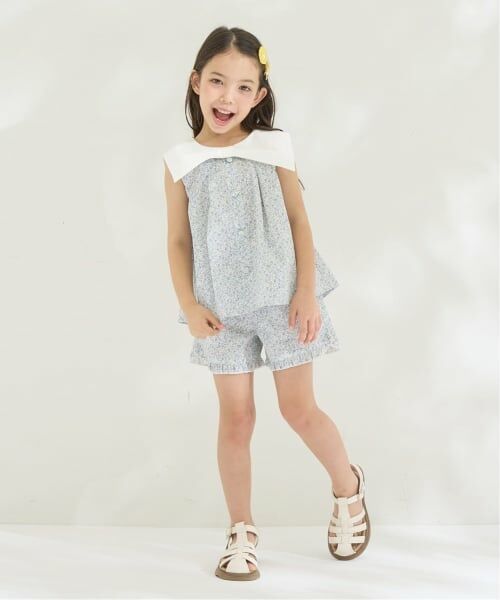 Lycee mine / リセマイン その他トップス | リボン衿つきブラウス・裾フリルハーフパンツセット | 詳細29