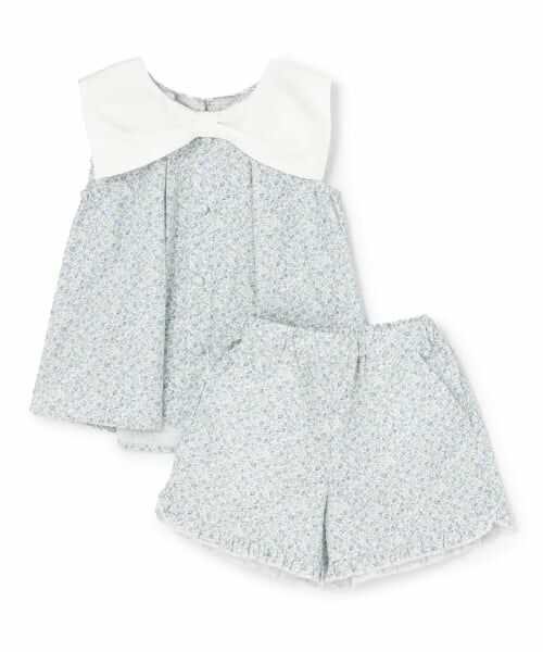 Lycee mine / リセマイン その他トップス | リボン衿つきブラウス・裾フリルハーフパンツセット | 詳細8