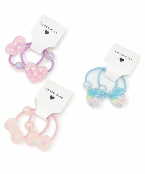 Lycee mine / リセマイン ヘアゴム・シュシュ | キラキラモチーフヘアゴム2コセット | 詳細5