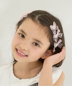 Lycee mine / リセマイン ヘアピン | レースリボンミニヘアクリップ(6コセット)