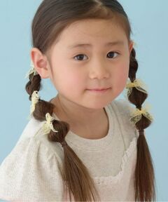 Lycee mine / リセマイン ヘアピン | レースリボンミニヘアクリップ(6コセット)