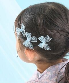 Lycee mine / リセマイン ヘアピン | レースリボンミニヘアクリップ(6コセット)