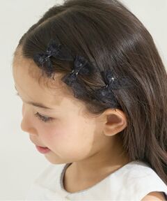 Lycee mine / リセマイン ヘアピン | レースリボンミニヘアクリップ(6コセット)
