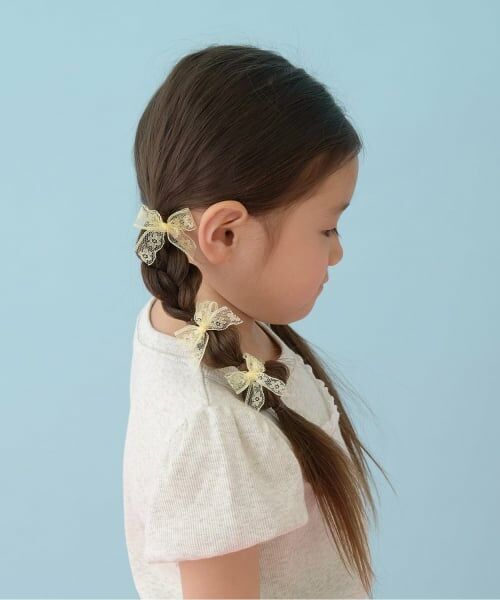 Lycee mine / リセマイン ヘアピン | レースリボンミニヘアクリップ(6コセット) | 詳細15