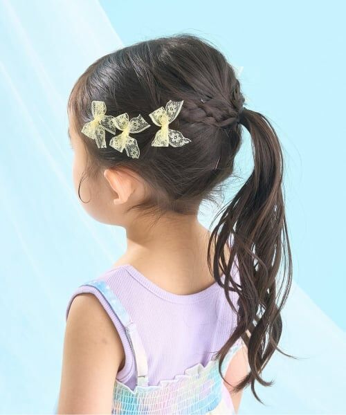 Lycee mine / リセマイン ヘアピン | レースリボンミニヘアクリップ(6コセット) | 詳細16
