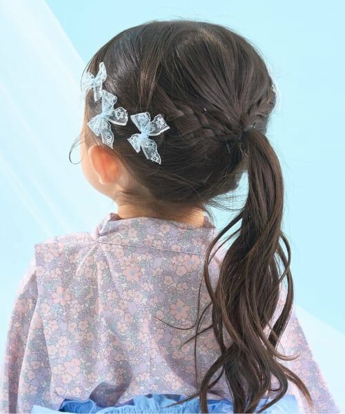 Lycee mine / リセマイン ヘアピン | レースリボンミニヘアクリップ(6コセット) | 詳細18