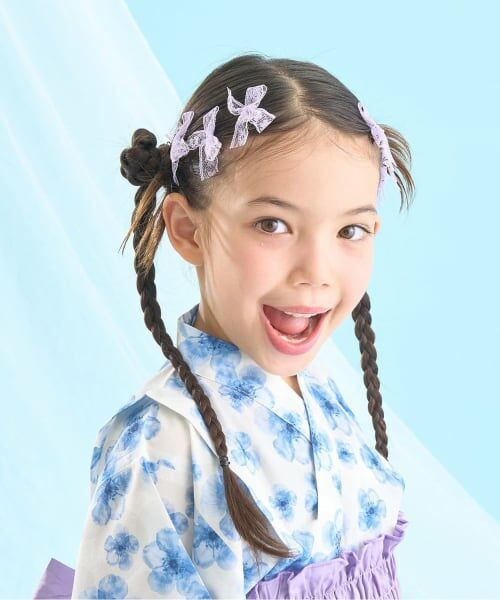 Lycee mine / リセマイン ヘアピン | レースリボンミニヘアクリップ(6コセット) | 詳細19