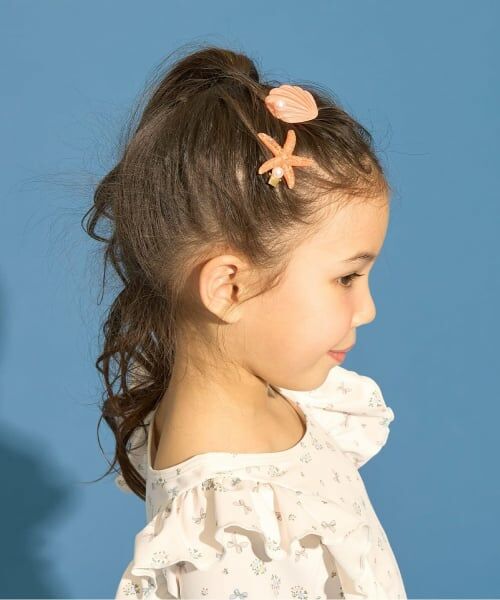 Lycee mine / リセマイン ヘアピン | イミテーションパール付きシェルヘアクリップ(2コセット) | 詳細10