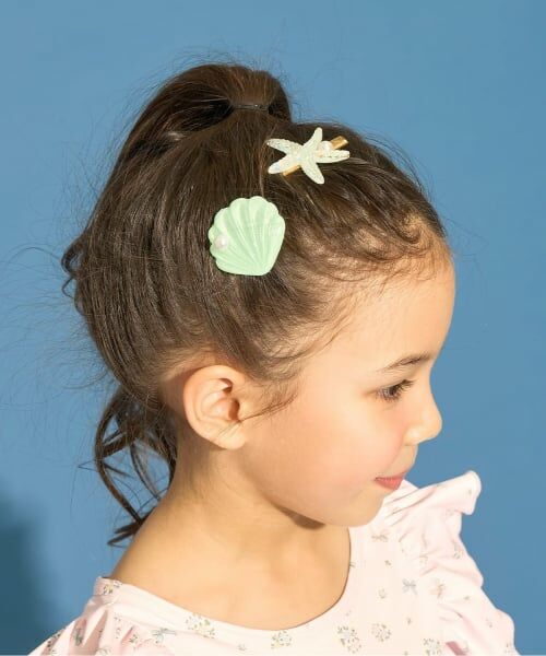 Lycee mine / リセマイン ヘアピン | イミテーションパール付きシェルヘアクリップ(2コセット) | 詳細14