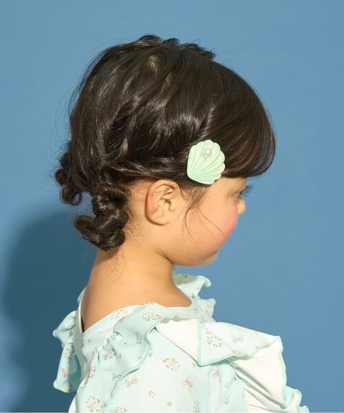 Lycee mine / リセマイン ヘアピン | イミテーションパール付きシェルヘアクリップ(2コセット) | 詳細15