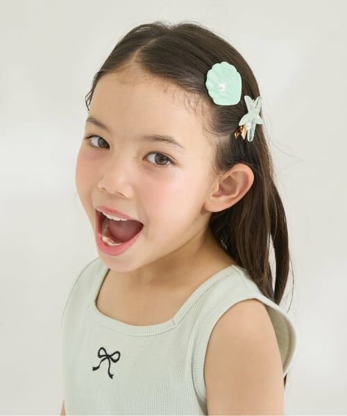 Lycee mine / リセマイン ヘアピン | イミテーションパール付きシェルヘアクリップ(2コセット) | 詳細16