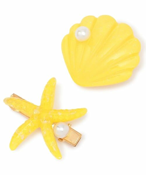 Lycee mine / リセマイン ヘアピン | イミテーションパール付きシェルヘアクリップ(2コセット) | 詳細2