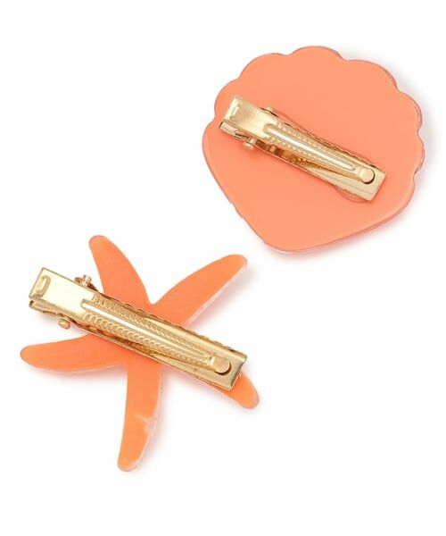 Lycee mine / リセマイン ヘアピン | イミテーションパール付きシェルヘアクリップ(2コセット) | 詳細5