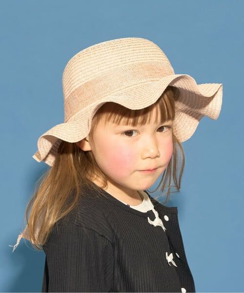 Lycee mine / リセマイン ハット | ウェーブペーパーハット（ピンク）