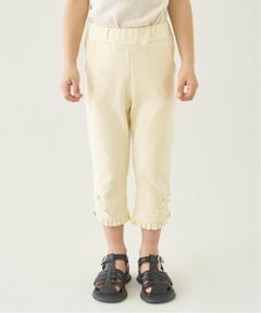 Lycee mine / リセマイン その他パンツ | 【ともパン】【防汚・UV・接触冷感】裾ラウンドフリル７分丈カプリパンツ