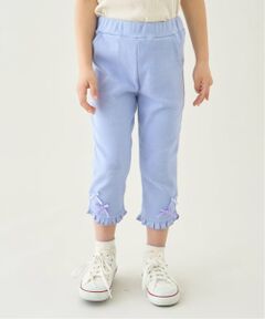 Lycee mine / リセマイン その他パンツ | 【ともパン】【防汚・UV・接触冷感】裾ラウンドフリル７分丈カプリパンツ