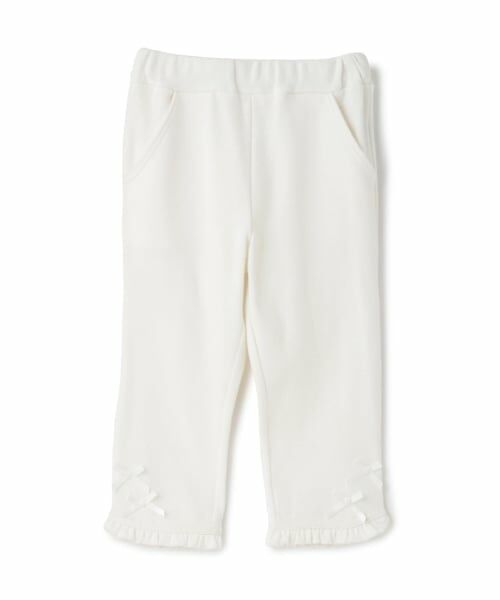 Lycee mine / リセマイン その他パンツ | 【ともパン】【防汚・UV・接触冷感】裾ラウンドフリル７分丈カプリパンツ | 詳細1