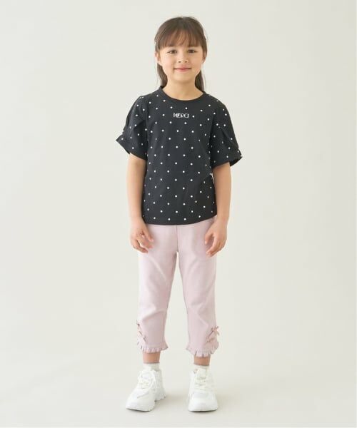 Lycee mine / リセマイン その他パンツ | 【ともパン】【防汚・UV・接触冷感】裾ラウンドフリル７分丈カプリパンツ | 詳細19