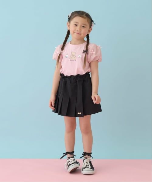 Lycee mine / リセマイン Tシャツ | 【UVカット・接触冷感】袖チュールパフTシャツ | 詳細14