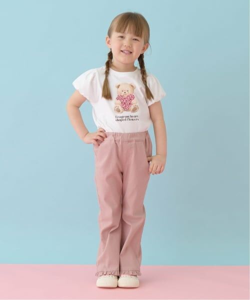 Lycee mine / リセマイン Tシャツ | 【UVカット・接触冷感】くまアソートプリントパフTシャツ | 詳細12