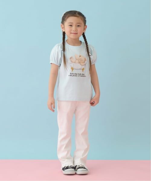 Lycee mine / リセマイン Tシャツ | 【UVカット・接触冷感】くまアソートプリントパフTシャツ | 詳細15