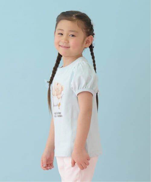 Lycee mine / リセマイン Tシャツ | 【UVカット・接触冷感】くまアソートプリントパフTシャツ | 詳細16