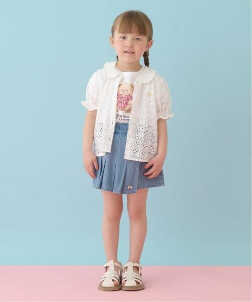 Lycee mine / リセマイン Tシャツ | 【UVカット・接触冷感】くまアソートプリントパフTシャツ | 詳細19