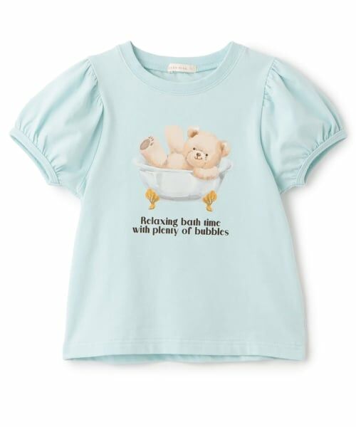 Lycee mine / リセマイン Tシャツ | 【UVカット・接触冷感】くまアソートプリントパフTシャツ | 詳細2