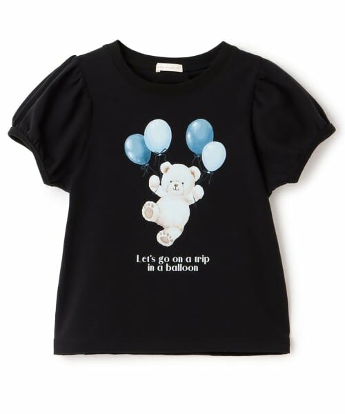 Lycee mine / リセマイン Tシャツ | 【UVカット・接触冷感】くまアソートプリントパフTシャツ | 詳細3