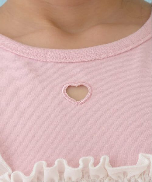 Lycee mine / リセマイン Tシャツ | 【どちらが前でもOK】【UVカット・接触冷感】ティアードキャミドッキングTシャツ | 詳細19