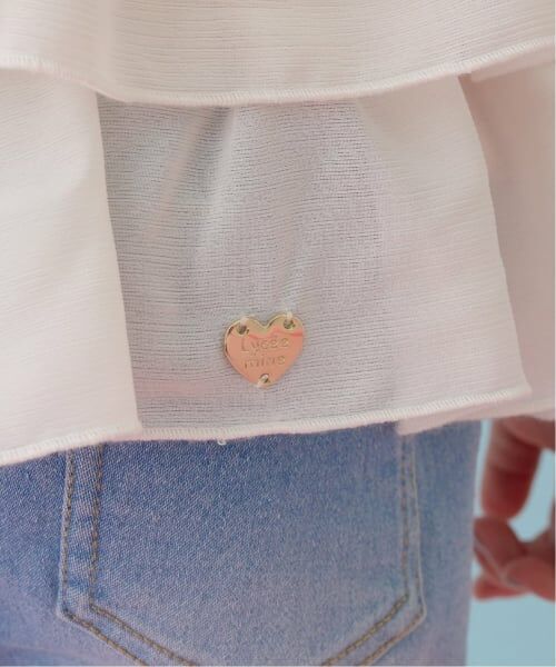 Lycee mine / リセマイン Tシャツ | 【どちらが前でもOK】【UVカット・接触冷感】ティアードキャミドッキングTシャツ | 詳細21