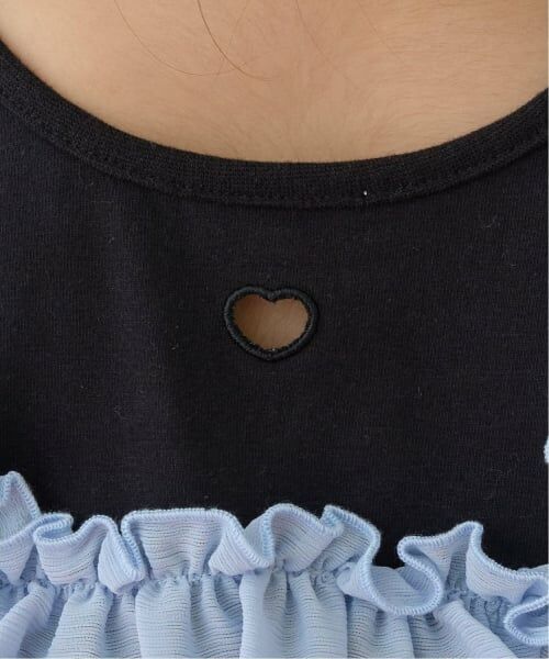 Lycee mine / リセマイン Tシャツ | 【どちらが前でもOK】【UVカット・接触冷感】ティアードキャミドッキングTシャツ | 詳細27