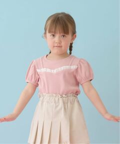 Lycee mine / リセマイン Tシャツ | キャミフェイクレイヤードTレースシャツ