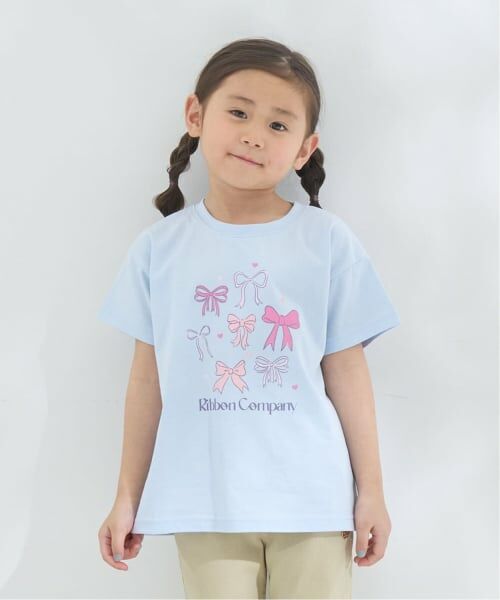 Lycee mine / リセマイン Tシャツ | 【綿100％】【シャーベットＴ】【UV・接触冷感・型崩れしない】選べる７パターンアソートＴシャツ（サックス）