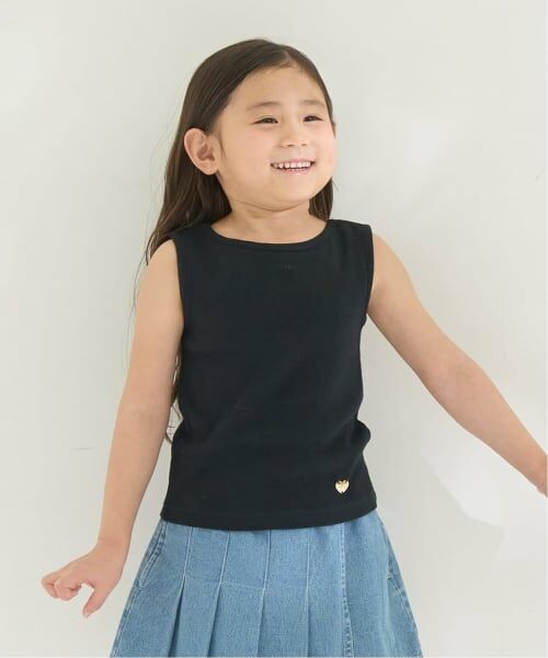 Lycee mine / リセマイン キャミソール・チューブトップ | 【どちらが前でもOK】デザインタンクトップ(黒)
