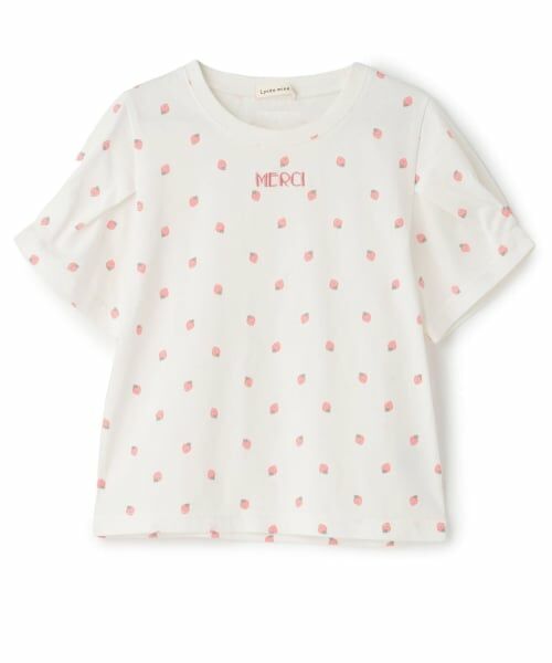 Lycee mine / リセマイン Tシャツ | 【綿100％】【ムテキＴ】【防汚・UV・接触冷感・型崩れしない】タックスリーブアソート総柄Ｔシャツ | 詳細1