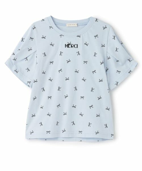 Lycee mine / リセマイン Tシャツ | 【綿100％】【ムテキＴ】【防汚・UV・接触冷感・型崩れしない】タックスリーブアソート総柄Ｔシャツ | 詳細4