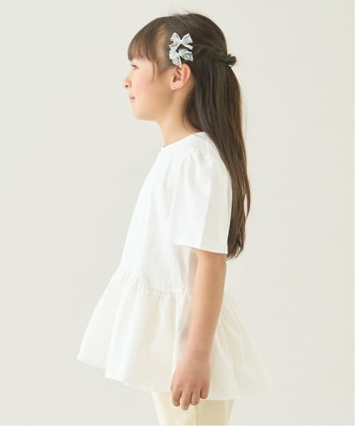 Lycee mine / リセマイン Tシャツ | 【ムテキＴ】【防汚・UV・接触冷感・型崩れしない】ペプラムＴシャツ | 詳細14