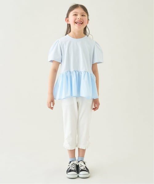 Lycee mine / リセマイン Tシャツ | 【ムテキＴ】【防汚・UV・接触冷感・型崩れしない】ペプラムＴシャツ | 詳細15