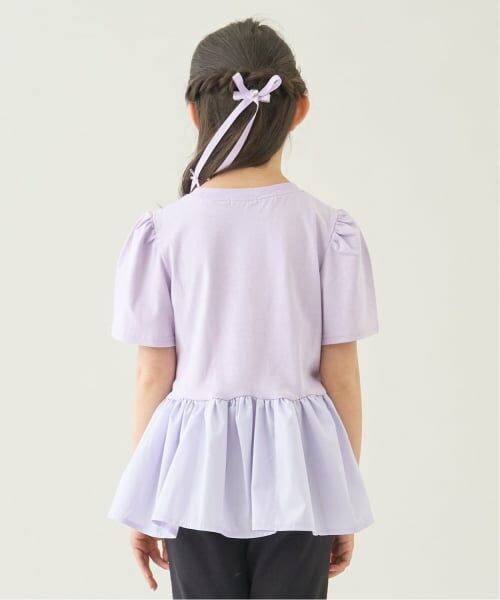 Lycee mine / リセマイン Tシャツ | 【ムテキＴ】【防汚・UV・接触冷感・型崩れしない】ペプラムＴシャツ | 詳細18